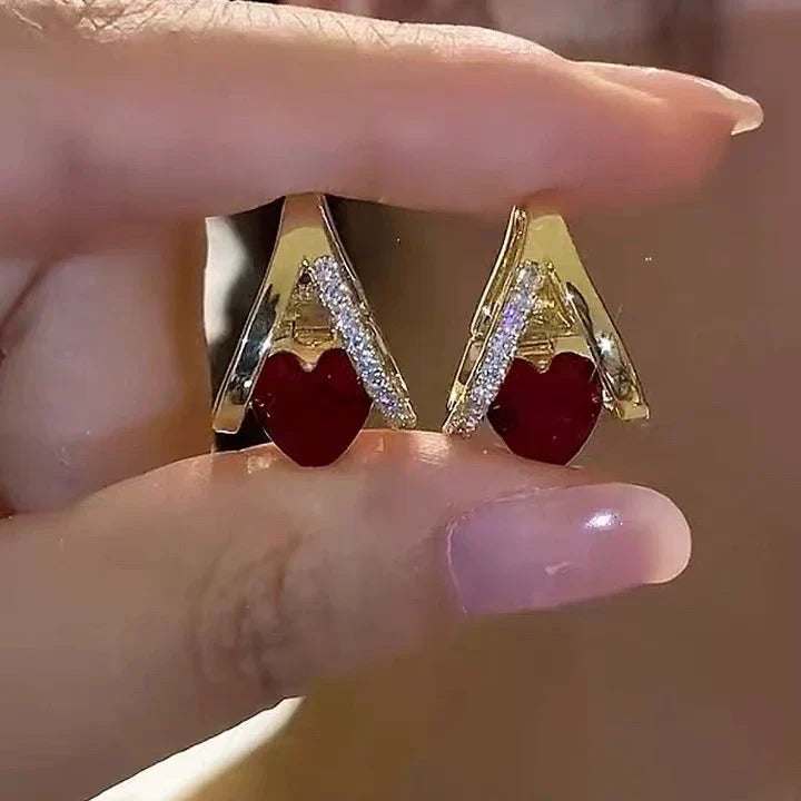 Germanium Crystal Earrings – Elegant Sparkle With A Unique Stone Design