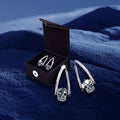 Premium Germanium Drop Earrings | Timeless Elegance With Refined Detail