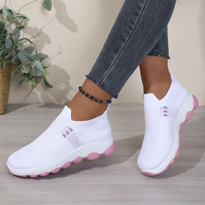 Women's Mesh Comfort Slip-On Shoes – Breathable, Lightweight & Non-Slip